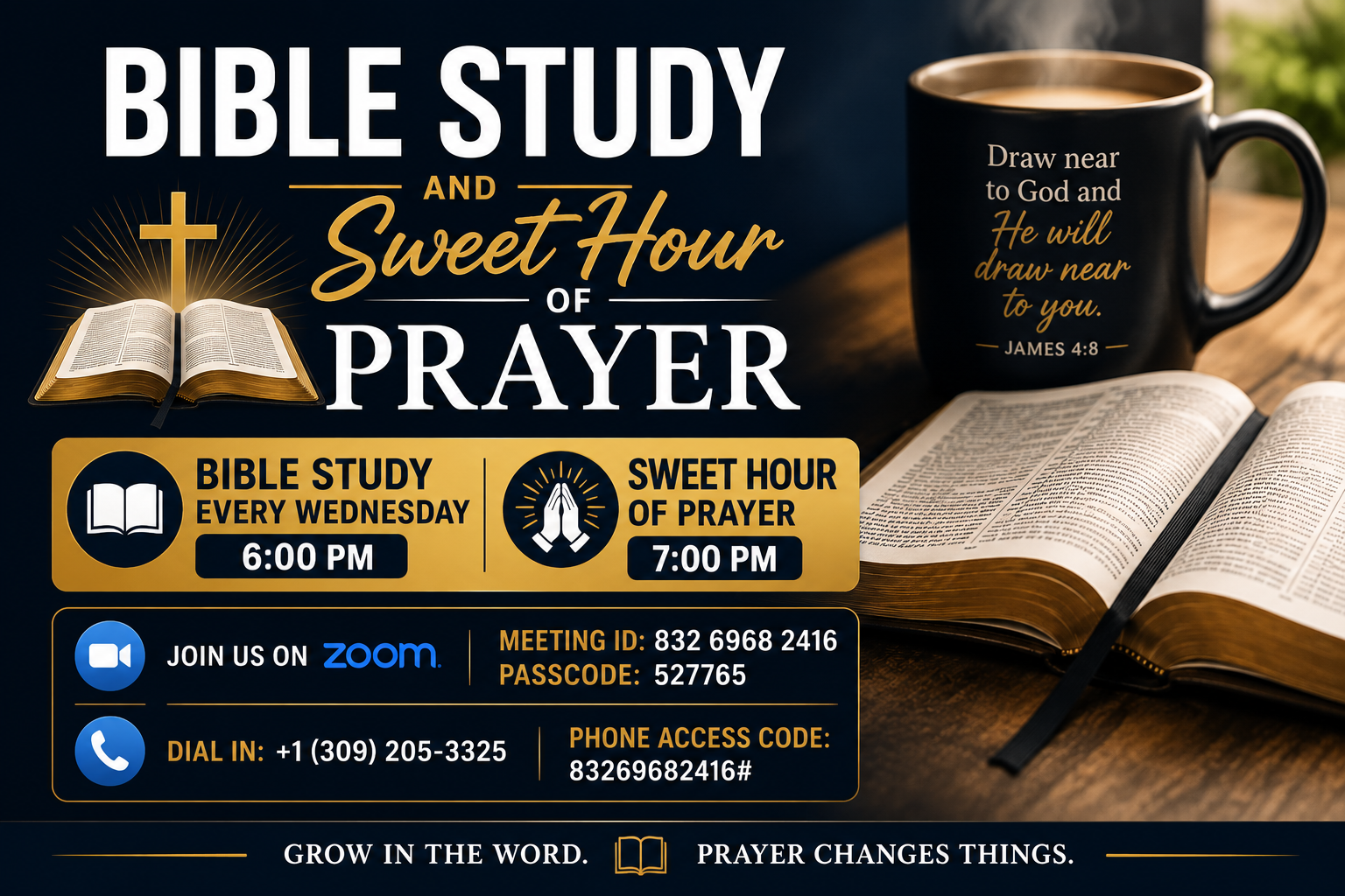 Bible Study and Prayer