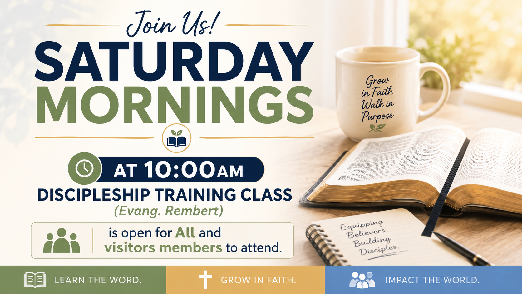 Discipleship Training