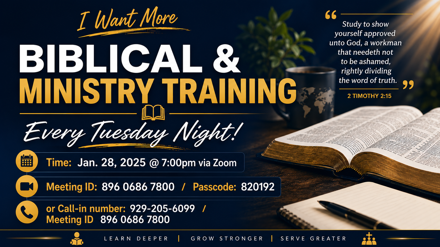 IWM Biblical Training