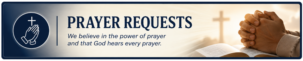 Prayer Requests